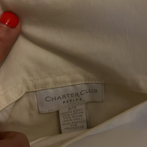 Charter Club, reversible, faux, fur vest, petite small - Picture 7 of 10